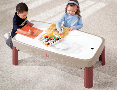 1044_V498437 שולחן פעילות רכבות עם כיסוי