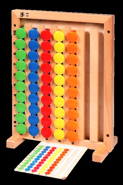 21546-3 לוח קיר השחלת צבע בריבוע P-5024