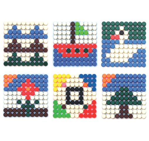 295 הרכבת מטריציות כפתורים קטנים 295