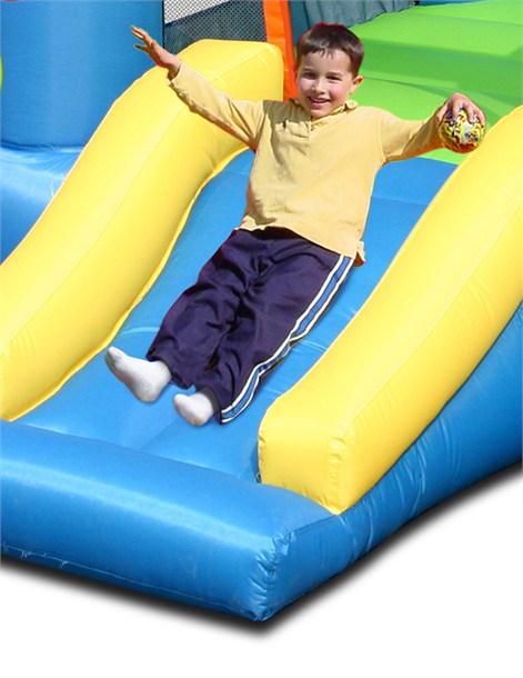 9070C מתקן קפיצה מתנפח מסיבה עם מגלשה 9070