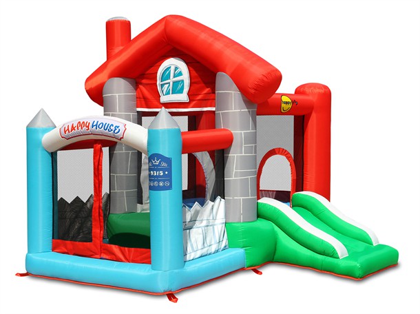 9315--无人高解图 מתקן מתנפח הבית השמח 9315