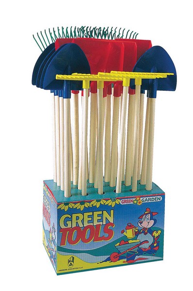 F943627 מגוון כלי גינה ידיות עץ 4200