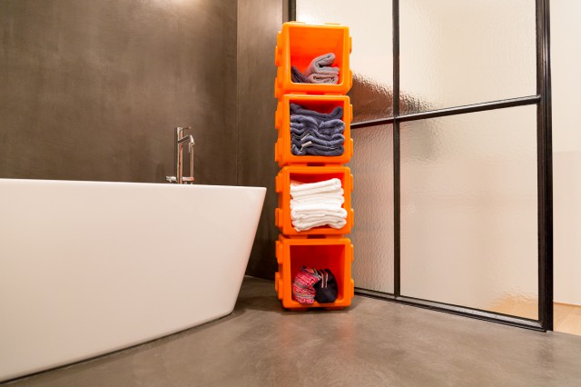 G583428 קופסאות אחסון מודולריות במגוון צבעים, 5 יחידות – במבצע מיוחד!