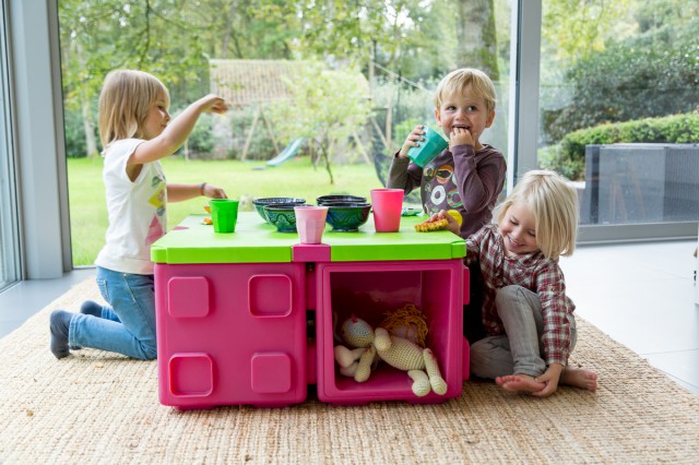 H190606 קופסאות אחסון מודולריות במגוון צבעים, 5 יחידות – במבצע מיוחד!