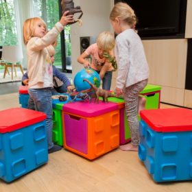 H618432-1-280x280 קופסאות אחסון מודולריות במגוון צבעים, 5 יחידות – במבצע מיוחד!