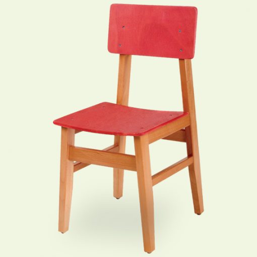 כסא מטפלת רגל עץ – גב ומושב בצבע 99000291