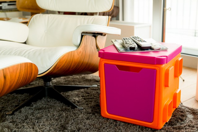 L579644 קופסאות אחסון מודולריות במגוון צבעים, 5 יחידות – במבצע מיוחד!