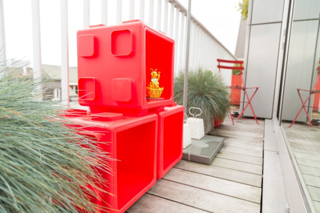 Q143838 קופסאות אחסון מודולריות במגוון צבעים, 5 יחידות – במבצע מיוחד!