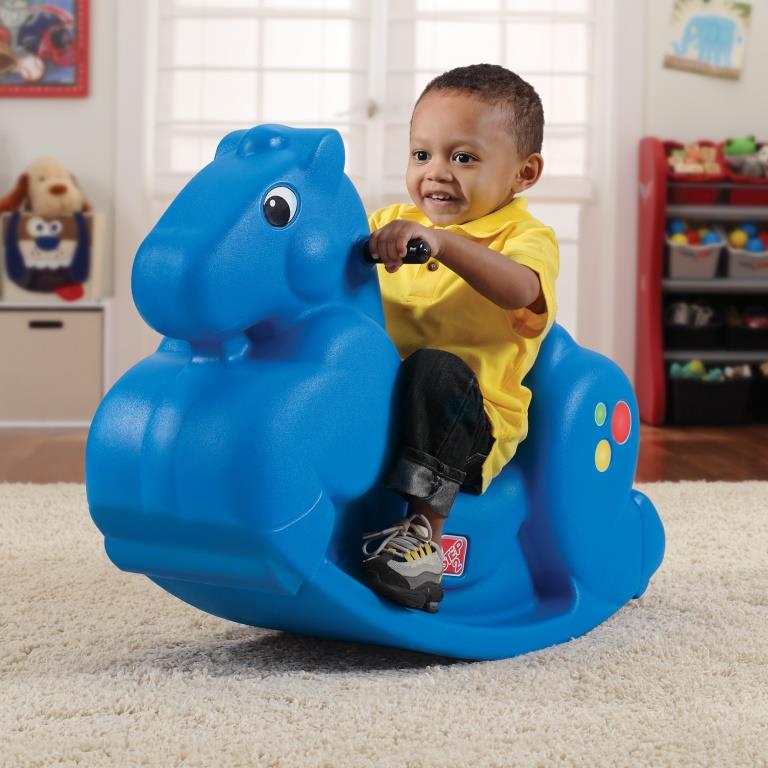 U116692 נדנדת סוס כחול