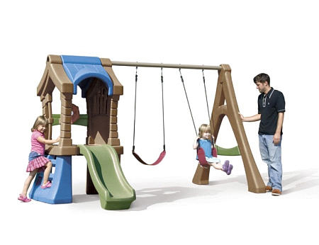 Y640816 מתקן פעילות נדנדות ומגלשה 8500