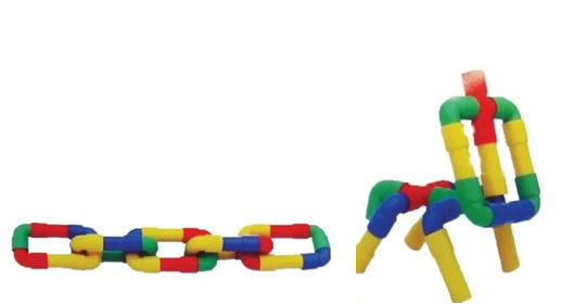 הרכבת צינורות וגלגלים 800 גרם הרכבת צינורות עם גלגלים בשקית 213/6042