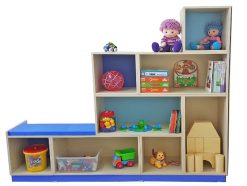 ארון כוורת מגדל של קוביות + ספסל ישיבה 99000151