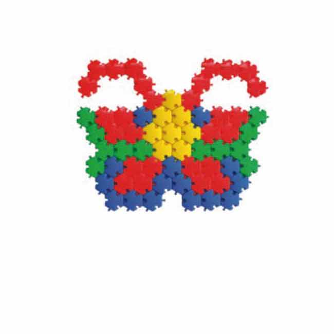 משחק הרכבת משושים הרכבת פסיפס משושים 617