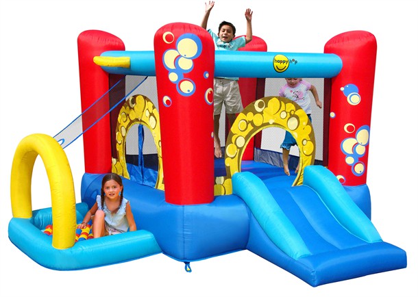 מתקן קפיצה מתנפח בועות 4 תחנות 9214-001 מתקן קפיצה מתנפח בועות 4 תחנות 9214