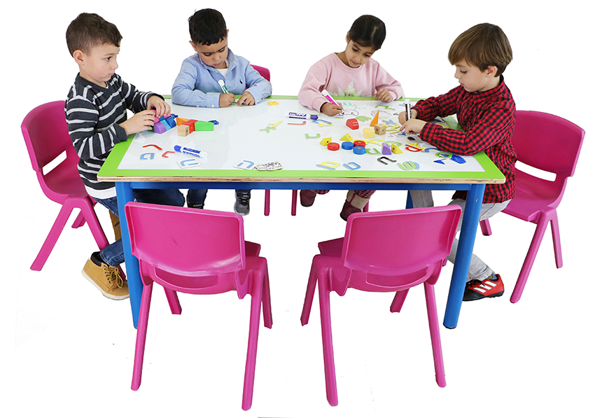 9900235b(1) שולחן הקסם מחיק מגנטי רגל מתכת עבה 9900235B