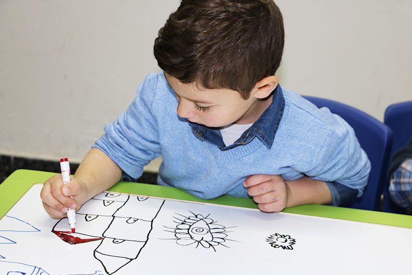 9900235b1 שולחן הקסם מחיק מגנטי רגל מתכת עבה 9900235B