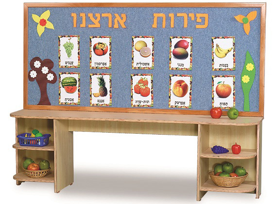 9908085 לוח לבד ג'ינס / קרם מסגרת עץ בצבע גדלים שונים