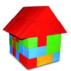 סט 30 קוביות נבובות מפלסטיק P-8008