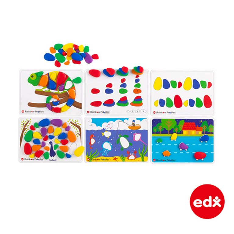 P-4049 (2) התאמת חלוקי נחל לפי גודל וצבע כולל דגמים P-4049