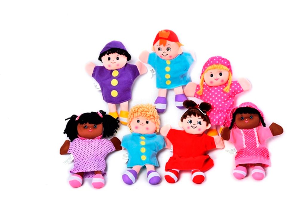 חברים TL-212 בובות כפפה – ערכת ילדי העולם – חברים TL-212