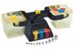 מאזני שקילה + משקולות 1054