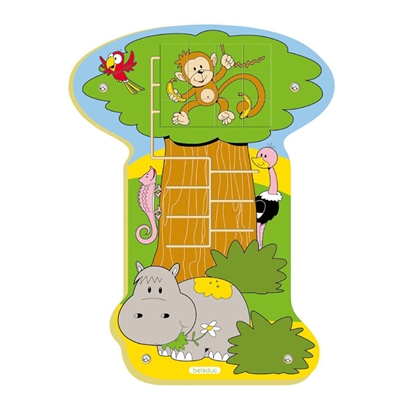 משחקיר פאזל אריה C&M-764 משחקיר פאזל אריה/קוף