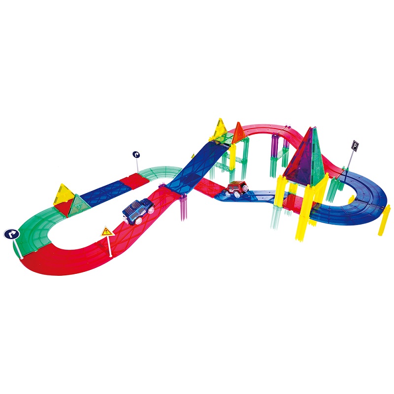 פלאימאגר מסלול 82 חלקים C&M-796-2 פלאימאגר מסלול 82 חלקים PLAYMAGER NEW