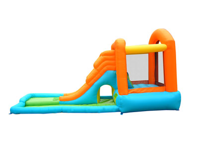 9049-3 מתקן משולב מגלשה וקפיצה מים 9049