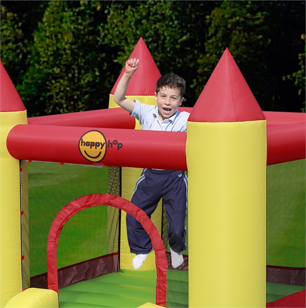 9820B מתקן רטוב ויבש טירה עם בריכה עגולה 9820