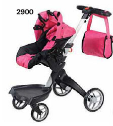 בובה בו טיולון מפואר 3 עגלת בובה-בו טיולון מפואר SF-8478