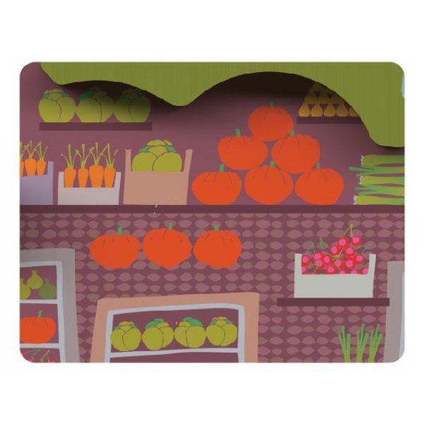 KP-9121-3 מדבקת קיר הבית של מר סנאי – פאזל KP-9121