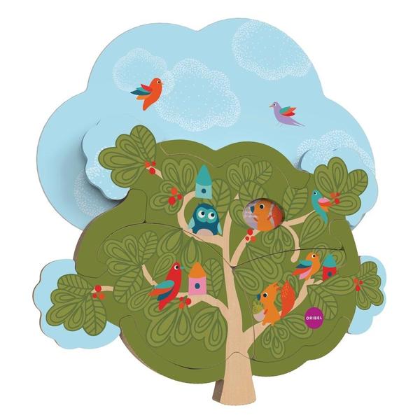 KP-9121 מדבקת קיר הבית של מר סנאי – פאזל KP-9121