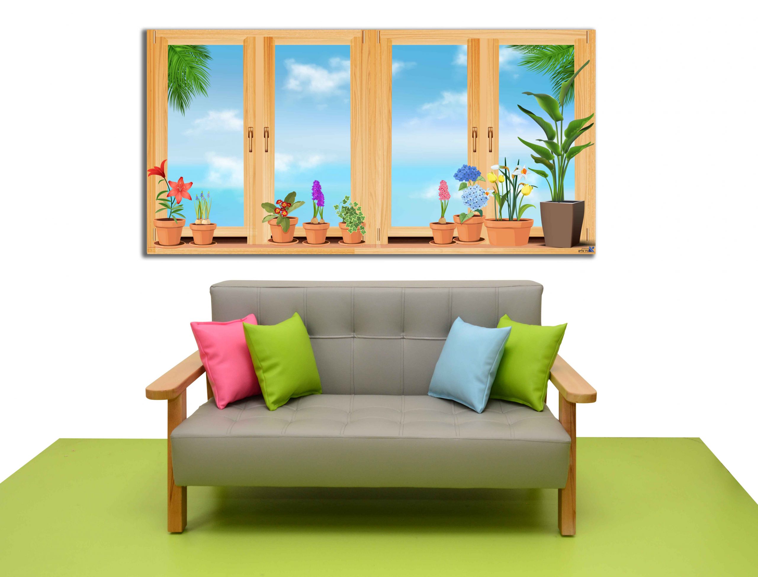 ספת גן שרונה ספת גן רטרו דגם שרונה