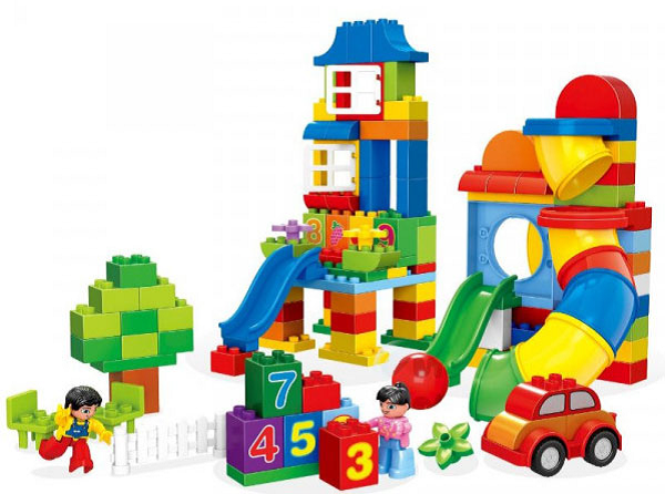 לגו מגלשה 160 חלקים 2 לגו מגלשה 130 חלקים
