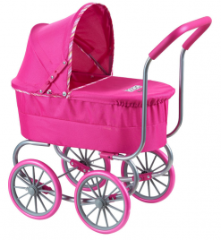 בובה בו - עגלת שכיבה גלגלים גדולים- AC-005