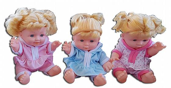 בובה 20 סמ עם שיער בובה 20 ס"מ עם שיער