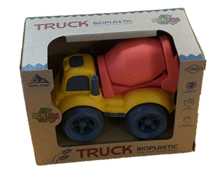 משאית 10 סמ 2 משאית איכותית קטנה 10 ס"מ , ידידותית לסביבה