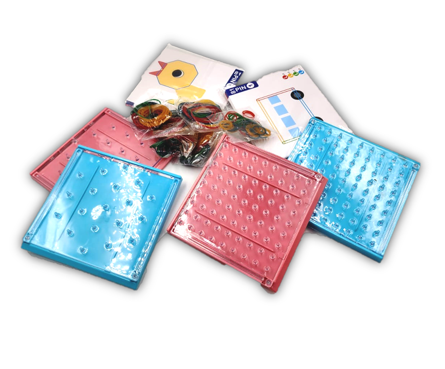 משחק גומיות משחק גומיות בדגמים ל – 4