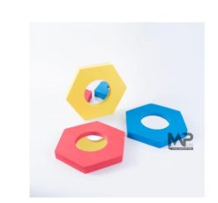 סט 3 מראות -ספוג משושה