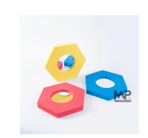 מרא סט 3 מראות -ספוג משושה
