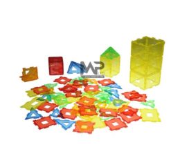 קליק קלאק שקוף-צבעוני