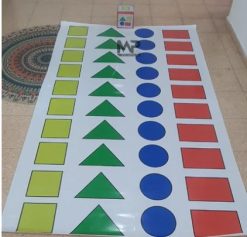 שטיח צורות + קוביה